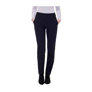 NEW S.C. & Co. Women's M Black Pull-On Slim Leg 5 Pocket Pants Stretched